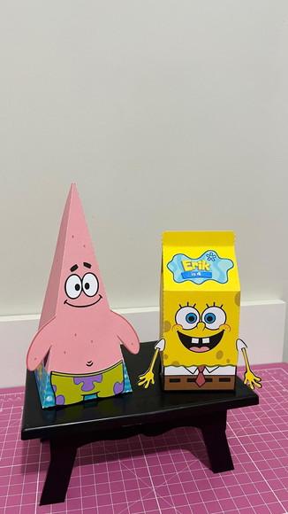Arquivo de Corte - Bob Esponja e Patrick