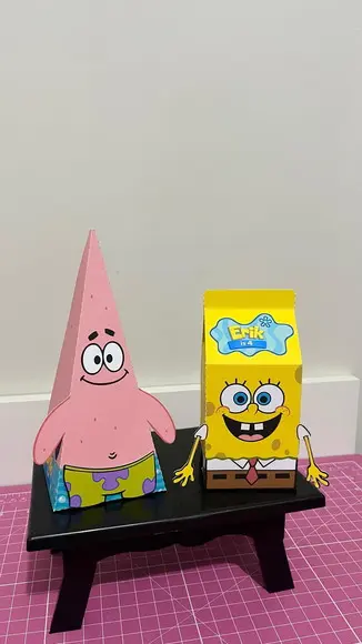 Arquivo de Corte - Bob Esponja e Patrick