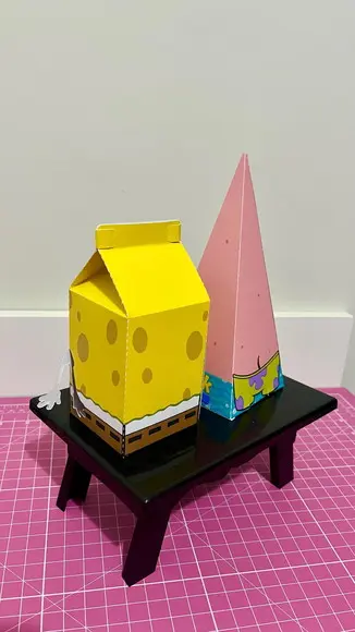 Arquivo de Corte - Bob Esponja e Patrick