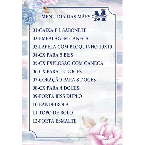 Arquivo Apliques Silhouette Kit Dia das Mães