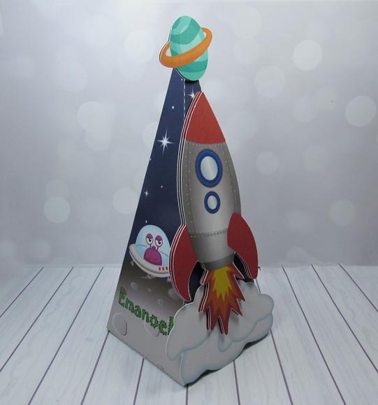 ARQUIVO CAIXA SILHOUETTE ASTRONAUTA MARAVILHOSO LUXO