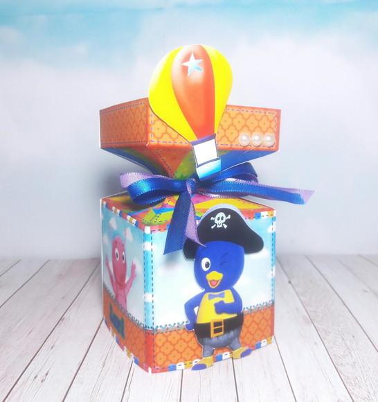 Arquivo Caixa Silhouette Backyardigans
