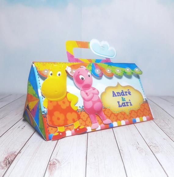 Arquivo Caixa Silhouette Backyardigans