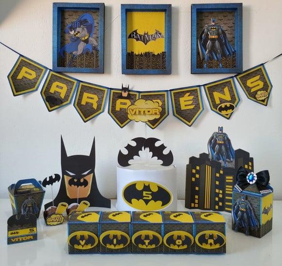 Arquivo Caixa Silhouette Batman Superluxo