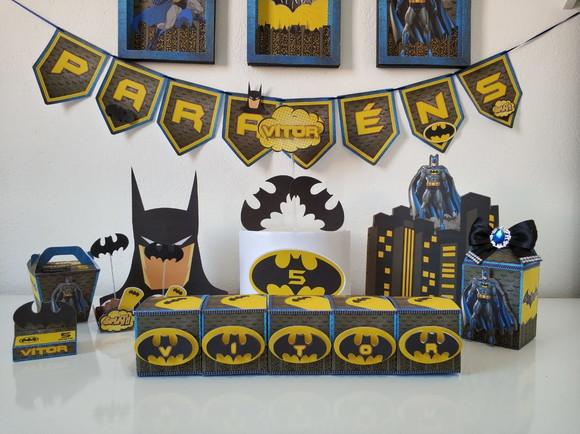 Arquivo Caixa Silhouette Batman Superluxo
