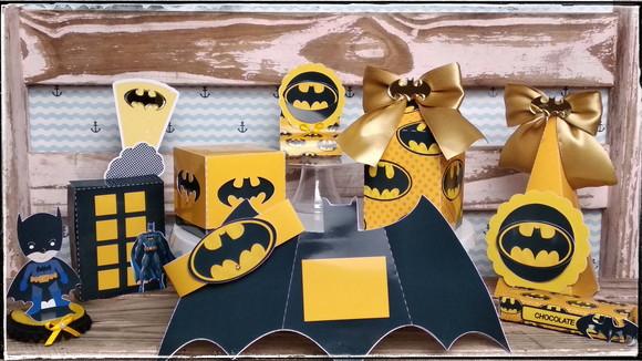 Arquivo Caixa Silhouette Batman Superluxo