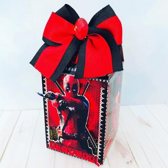 Arquivo Caixa Silhouette Dead Pool Luxo