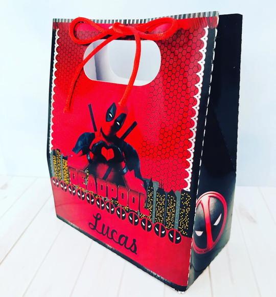 Arquivo Caixa Silhouette Dead Pool Luxo