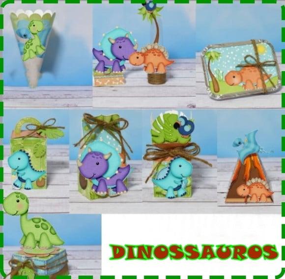 Arquivo Caixa Silhouette Dinossauro Luxo