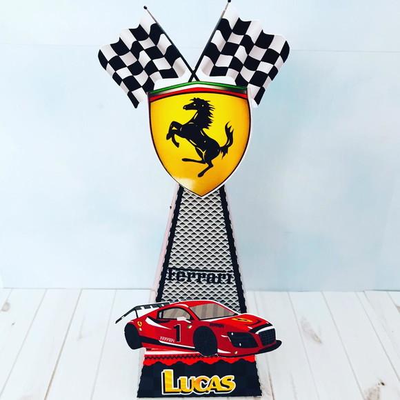 Arquivo Caixa Silhouette Ferrari Luxo