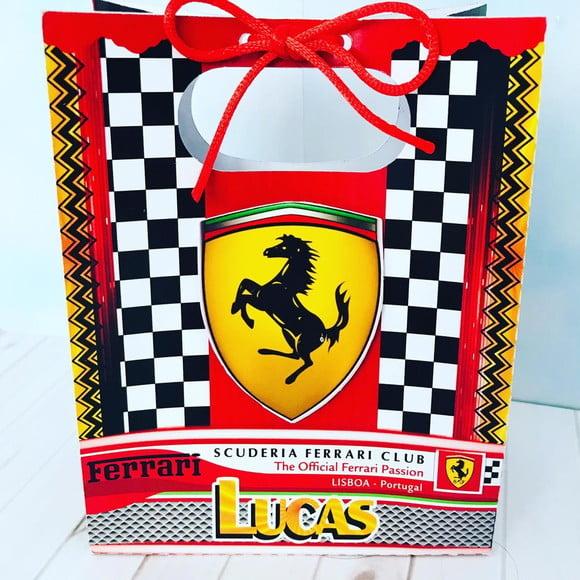 Arquivo Caixa Silhouette Ferrari Luxo