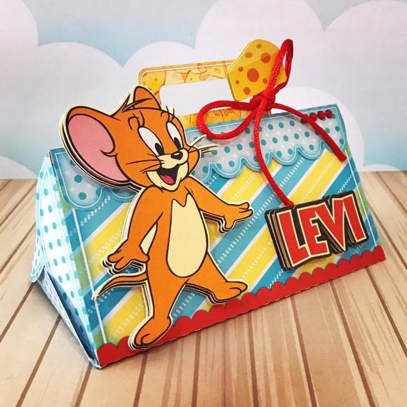 Arquivo Caixa Silhouette Festa em Casa Tom e Jerry
