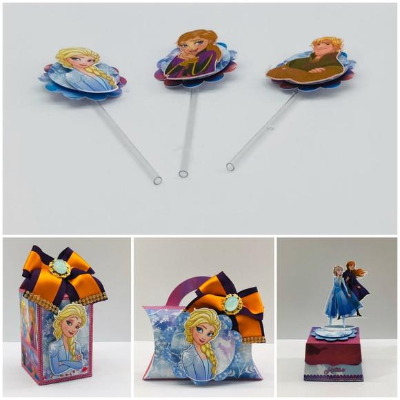 Arquivo Caixa Silhouette Frozen Luxo