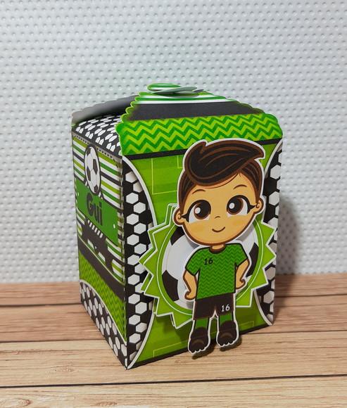 Arquivo Caixa Silhouette Futebol Luxo