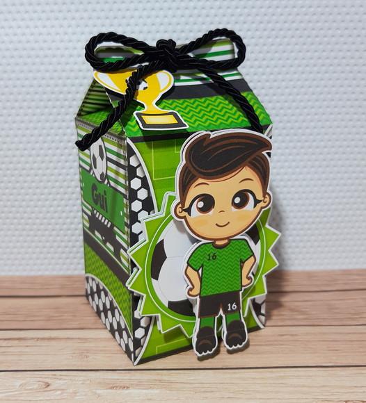 Arquivo Caixa Silhouette Futebol Luxo