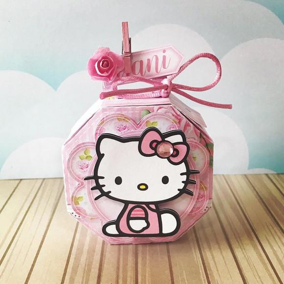 Arquivo Caixa Silhouette Hello Kitty