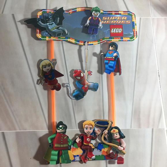 Arquivo Caixa Silhouette Herois Lego
