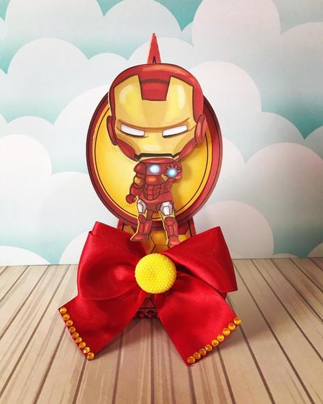 Arquivo Caixa Silhouette Homem de Ferro Luxo