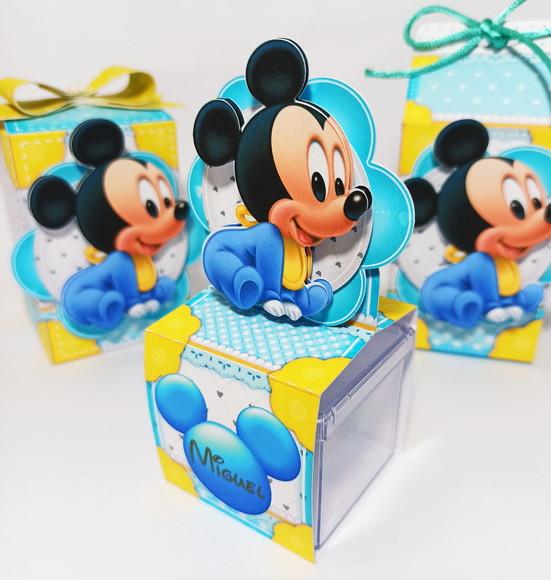 Arquivo Caixa Silhouette Mickey e Turma Baby Festa em Casa