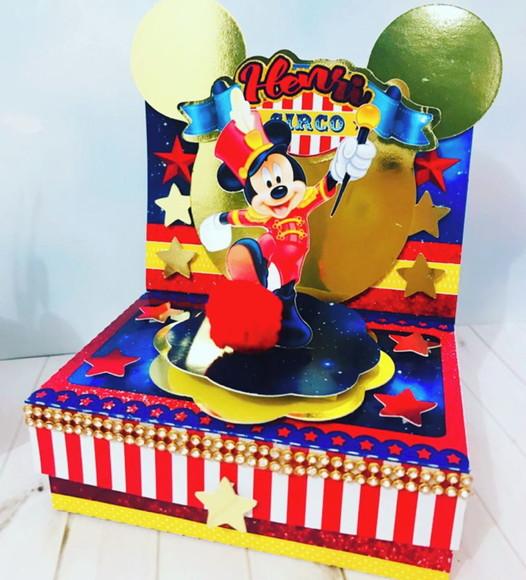 Arquivo Caixa Silhouette Mickey Só Um Bolinho Luxo