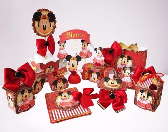 Arquivo Caixa Silhouette Minnie Superluxo