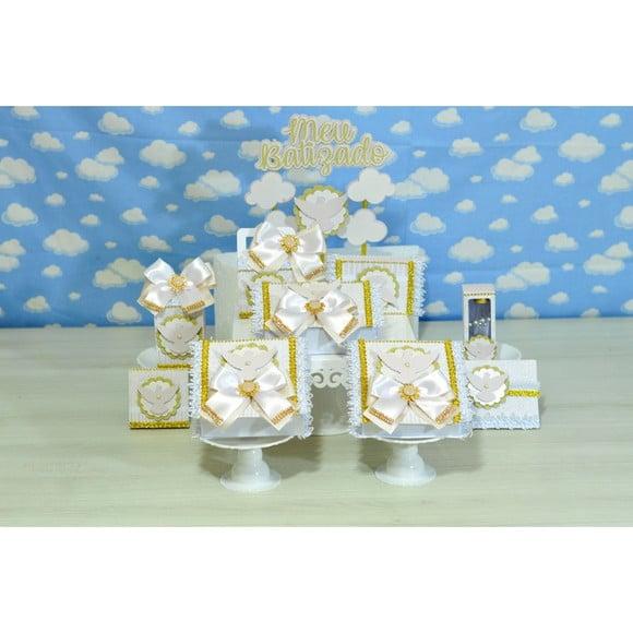 Arquivo Corte Digital Batizado Unissex Luxo