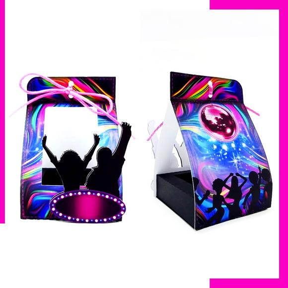 Arquivo Corte Digital Festa Balada Neon Luxo