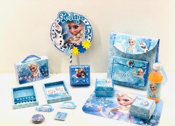 Arquivo Corte Digital Festa Frozen Luxo