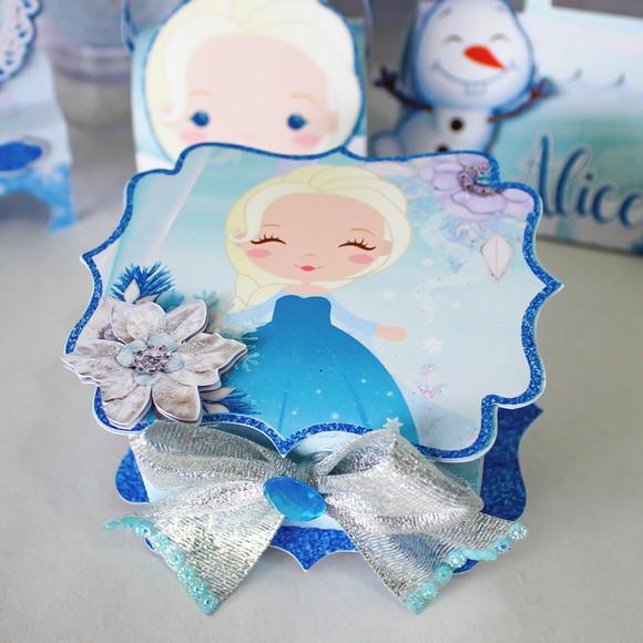 Arquivo Corte Digital Festa FROZEN LUXO