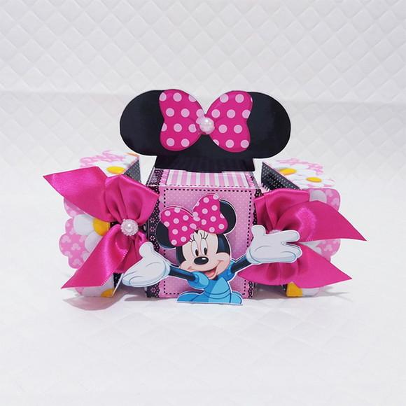 Arquivo Corte Digital Festa Minnie Rosa Luxo