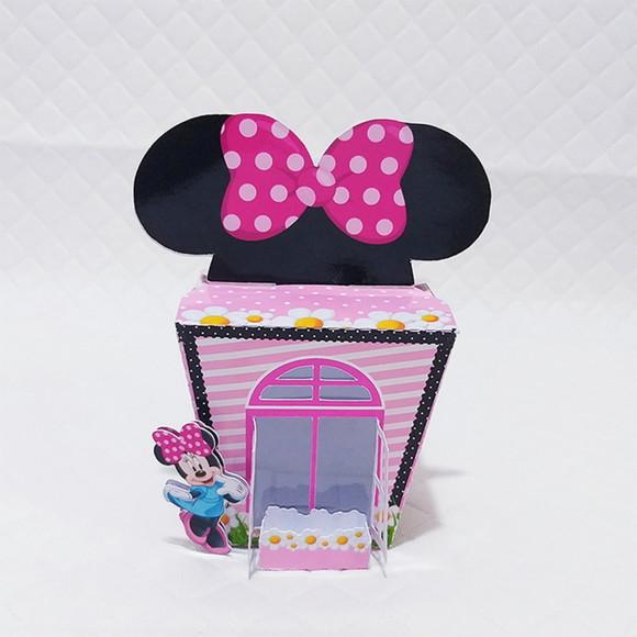 Arquivo Corte Digital Festa Minnie Rosa Luxo