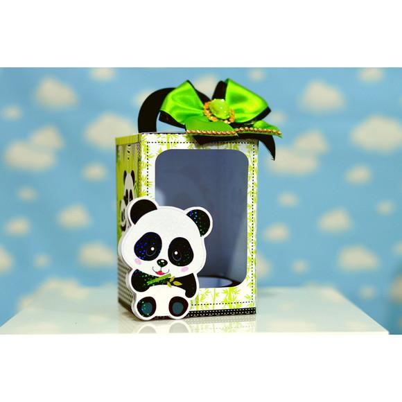 Arquivo Corte Digital Festa Panda Menino Luxo