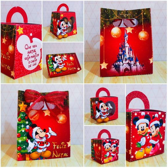 Arquivo Corte Digital Natal Mickey Luxo