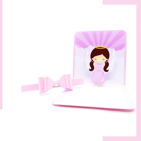 Arquivo Corte Digital Silhouette Batizado Menina Luxo
