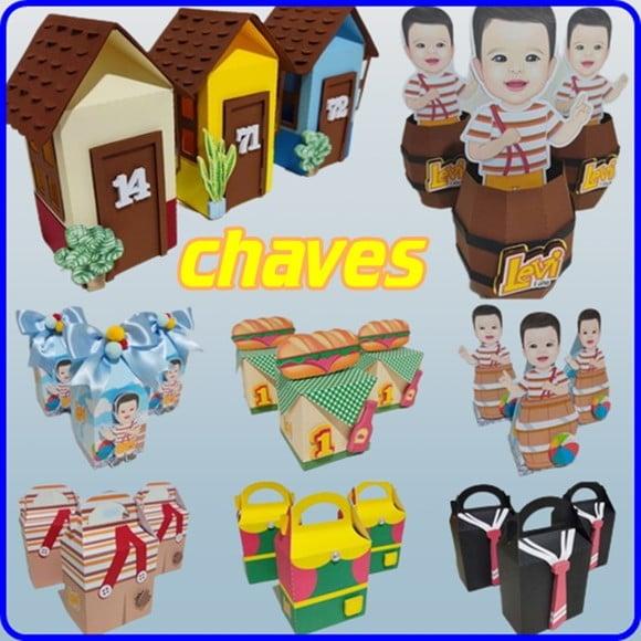 Arquivo Corte Digital Silhouette Chaves Luxo