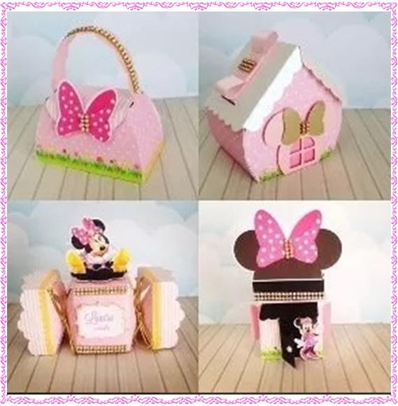 Arquivo Corte Digital Silhouette Festa Minnie Luxo