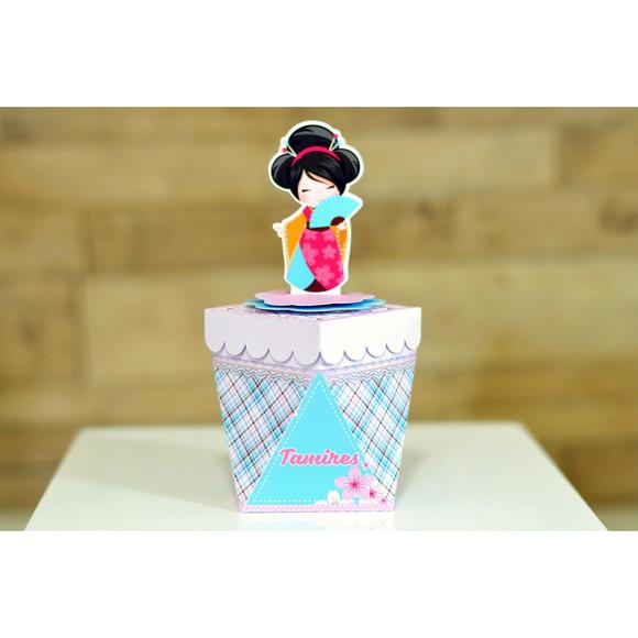 Arquivo Corte Digital Silhouette Kokeshi Luxo
