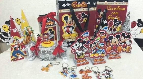 Arquivo Corte Digital Silhouette Mickey Completo