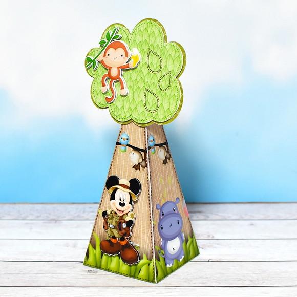 Arquivo Corte Digital Silhouette Mickey Safari Luxo