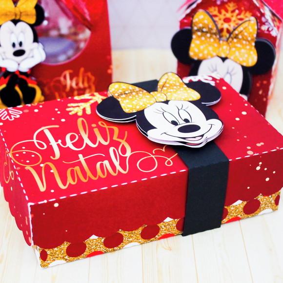 Arquivo Corte Digital Silhouette Minnie Natal Luxo