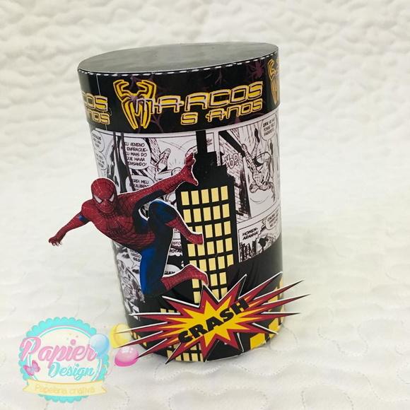 Arquivo Corte Digital Silhuette Festa Homem Aranha