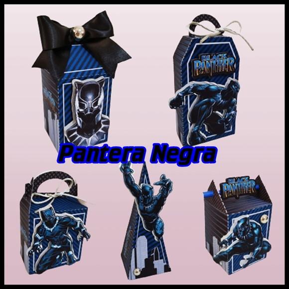 Arquivo Corte Kit Silhouette Pantera Negra Luxo