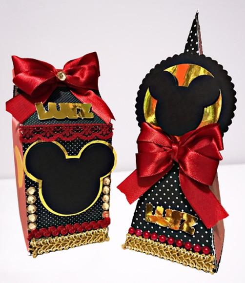 Arquivo Corte Kit Silhouette Mickey Luxo