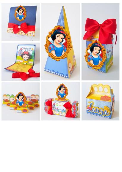 Arquivo de Corte Digital Branca de Neve Luxo