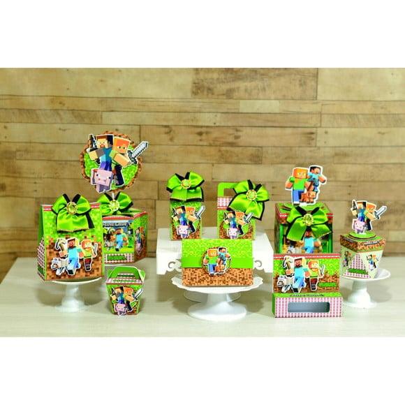 Arquivo de Corte Digital Convite Game Boneco Quadrado Luxo