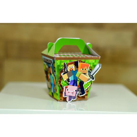 Arquivo de Corte Digital Convite Game Boneco Quadrado Luxo