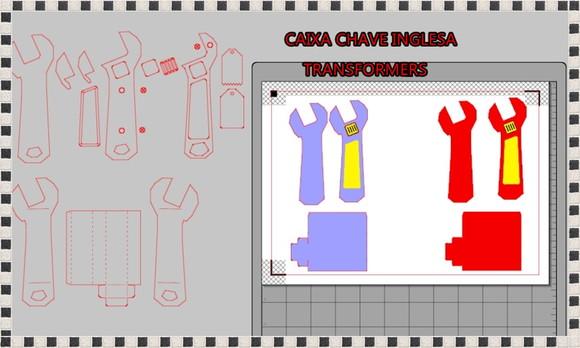 Arquivo de Corte Digital Festa Transformers