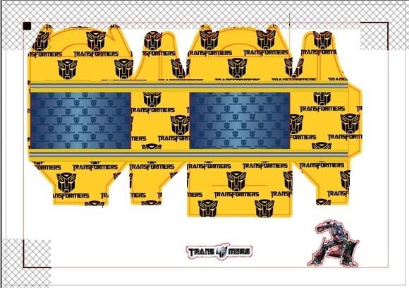 Arquivo de Corte Digital Festa Transformers