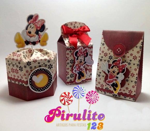 Arquivo de Corte Digital Minnie Vermelha