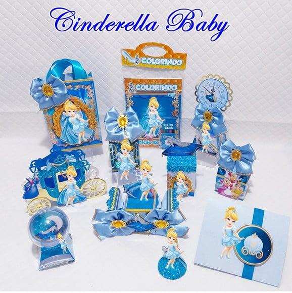 Arquivo de Corte Digital Silhouette Cinderela Baby